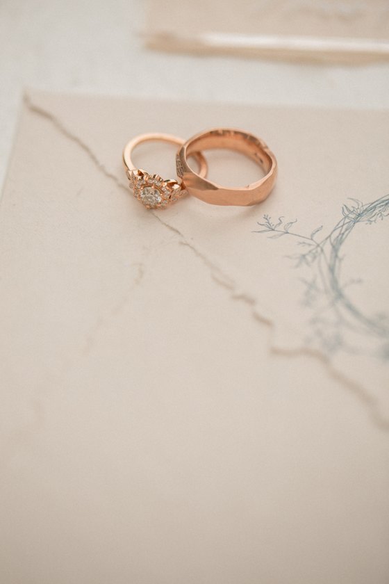 Sample photo used for the fictional Rose Gold Band